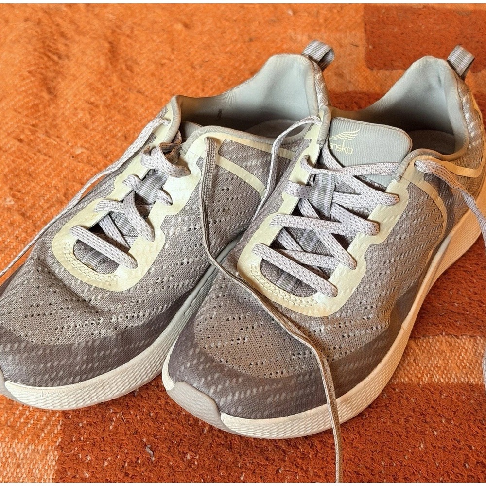 Dansko Comfort Shoes Womens EU 38 US 8 Lilac & Gray Walking Sneakers Trainers